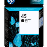 HP 45 Original Ink Cartridge – High Precision Ink for Garments CAD Plotters & HP Printers (51645A)