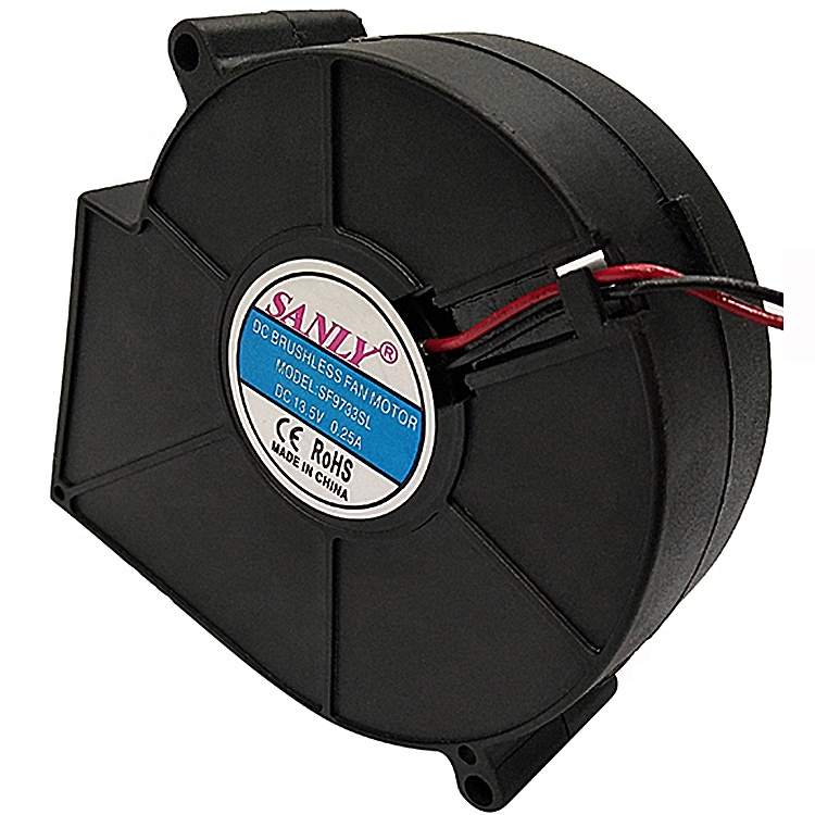H86188fc65b714261b5300cfbc6bf62c7u Turbo Fan 120*32MM 24V Ventilator Dual Ball Centrifugal Blower 12CM Industrial Portable Cooling / Vacuum Fan - Image 1