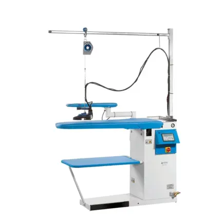 battistella era 2005 heated and vacuum ironing board equipped with boiler and iron (2 months lead time)