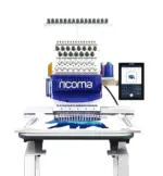 ricoma 1201 tc 10s – 12 needle commercial embroidery machine
