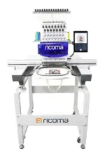 ricoma 1201 tc 10s – 12 needle commercial embroidery machine