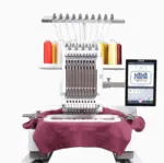 ricoma em1010 creator: compact 10‑needle embroidery machine