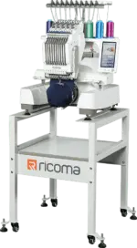ricoma em1010 creator: compact 10‑needle embroidery machine