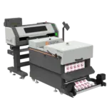 ricoma revel dtf 2402t direct to film transfer printer+ heat press & purifier package